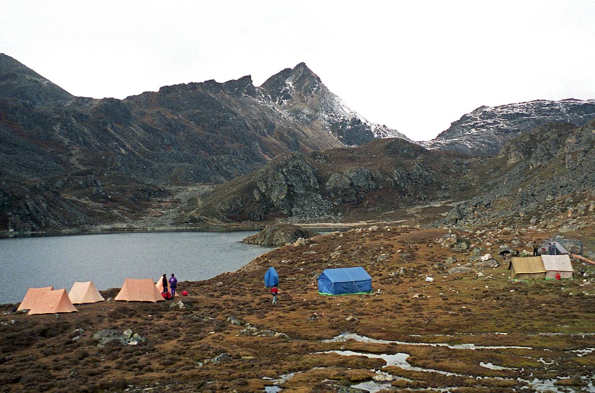 13 Camp Next To Lake Below Shao La Tibet